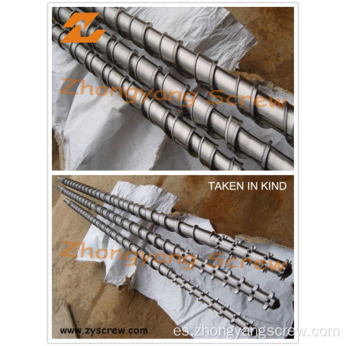 Barril de tornillo de extrusión para PP PE HDPE LDPE PVC Barril de tornillo de extrusión